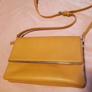 Mustard crossbody bag